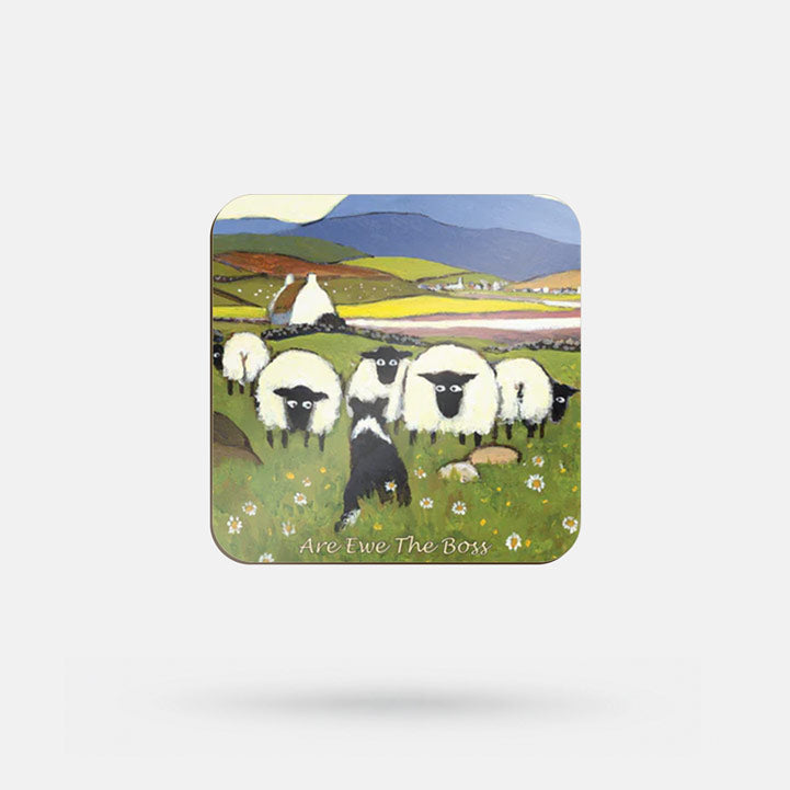 Are Ewe the Boss - Coaster