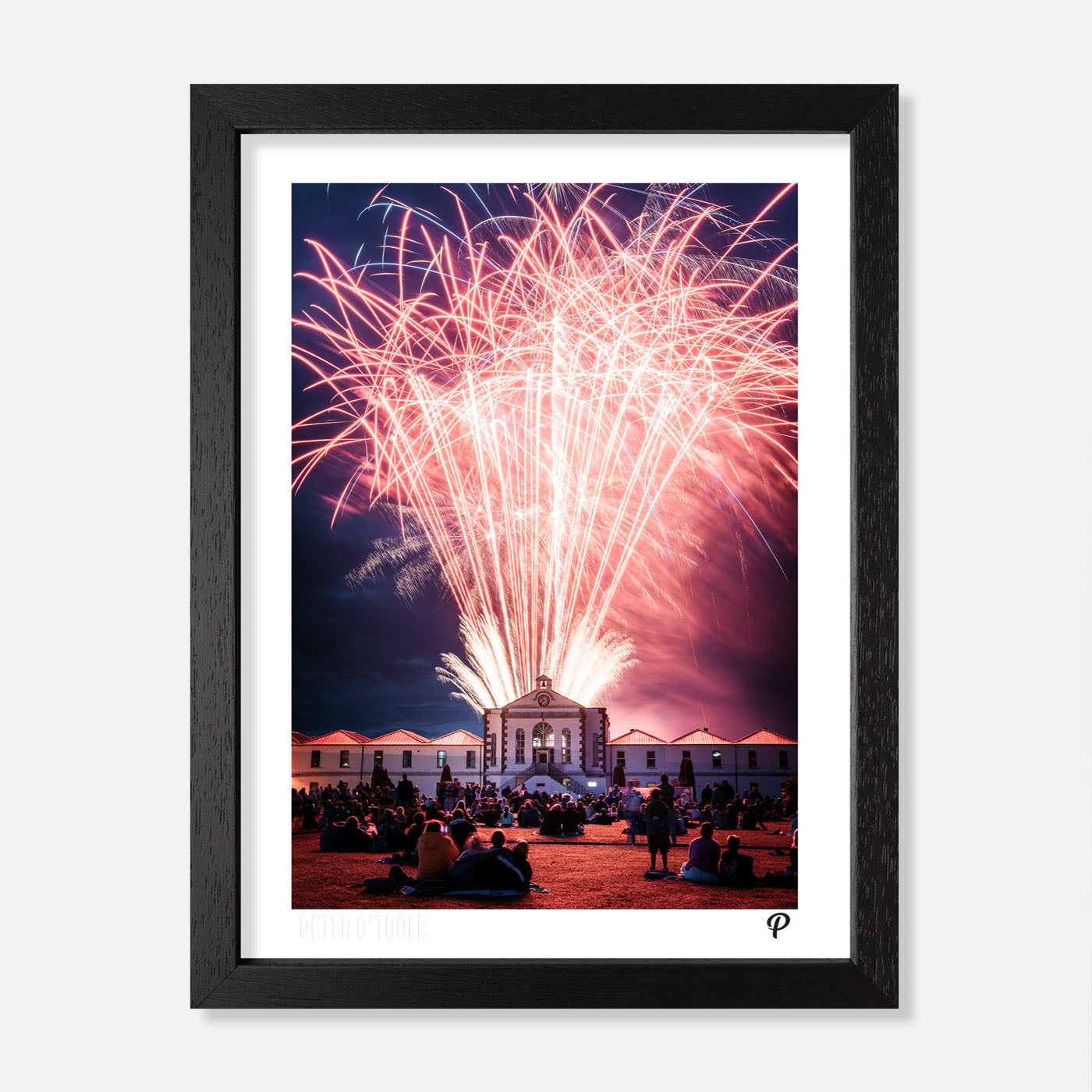 Spike Island Fireworks Print 2024