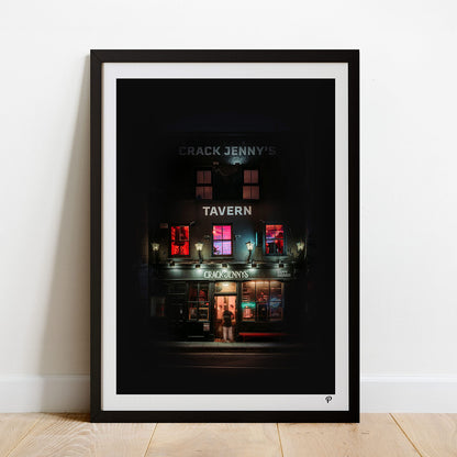 Crack Jenny's Pub Print