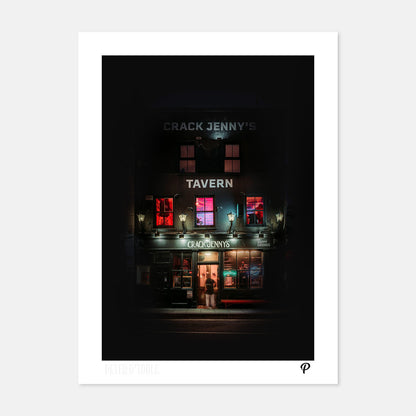 Crack Jenny's Pub Print