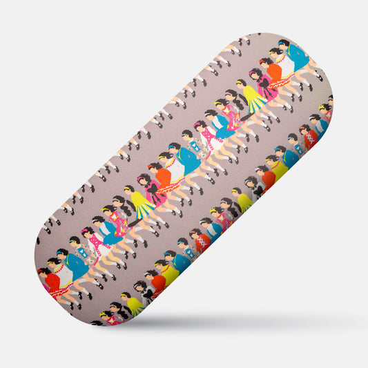 Irish Dancers by Ursula Celano - Glasses Case