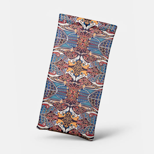 Celtic Herons by Rachel Arbuckle - Glasses Pouch