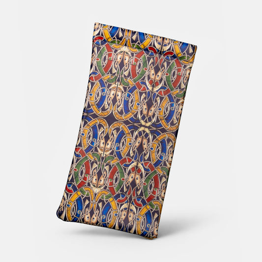 Celtic Pattern One by Rachel Arbuckle - Glasses Pouch
