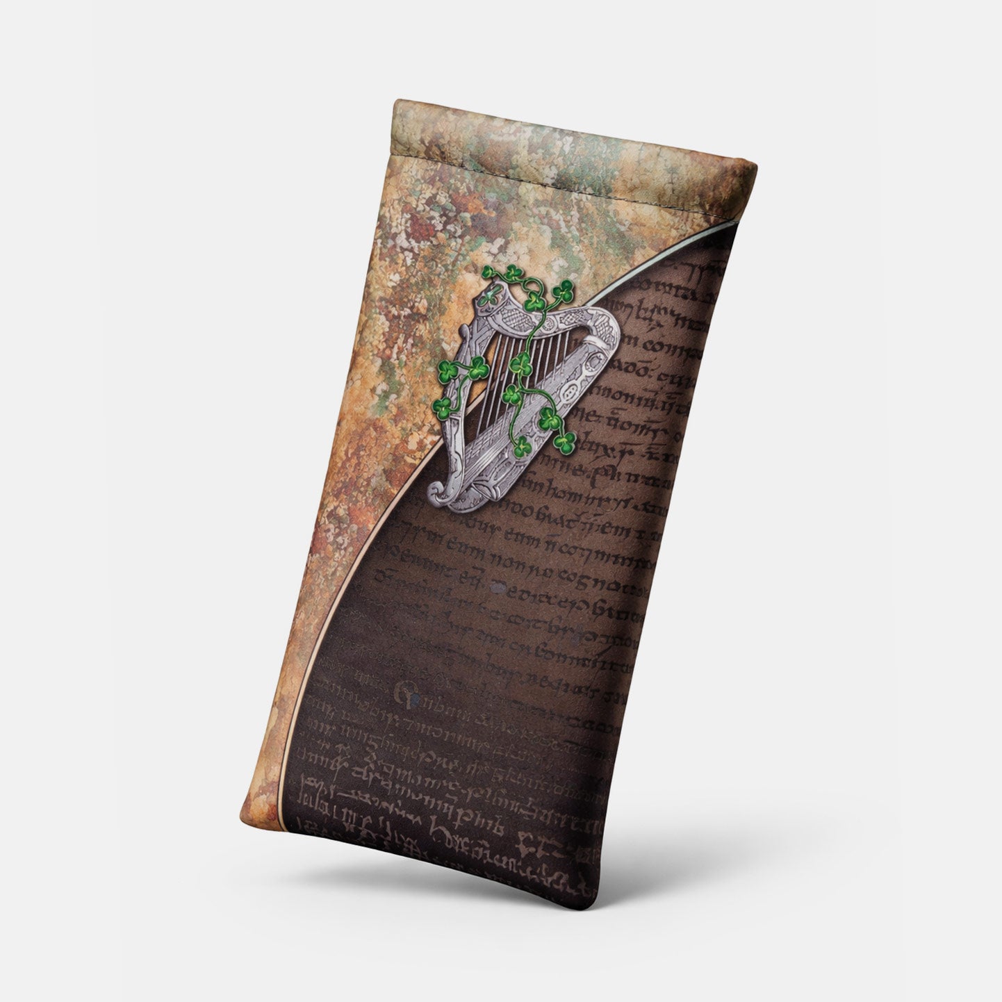 Irish Harp by John Curran - Glasses Pouch