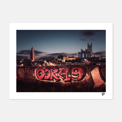Faithfully Cork Print