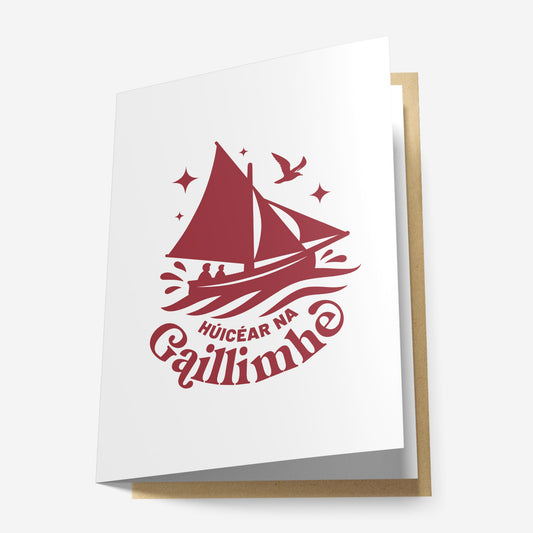 Húicear Na Gaillimhe Greeting Card