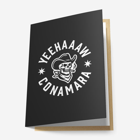 Yeehaaaw Conamara Greeting Card