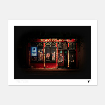 Fred Zeppelins Pub Print