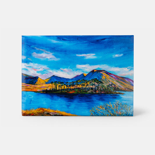 Connemara Blues, Derryclare Lough by Aoife Dowd - Magnet