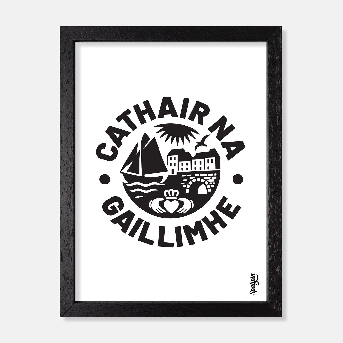 Cathair na Gaillimhe - Print