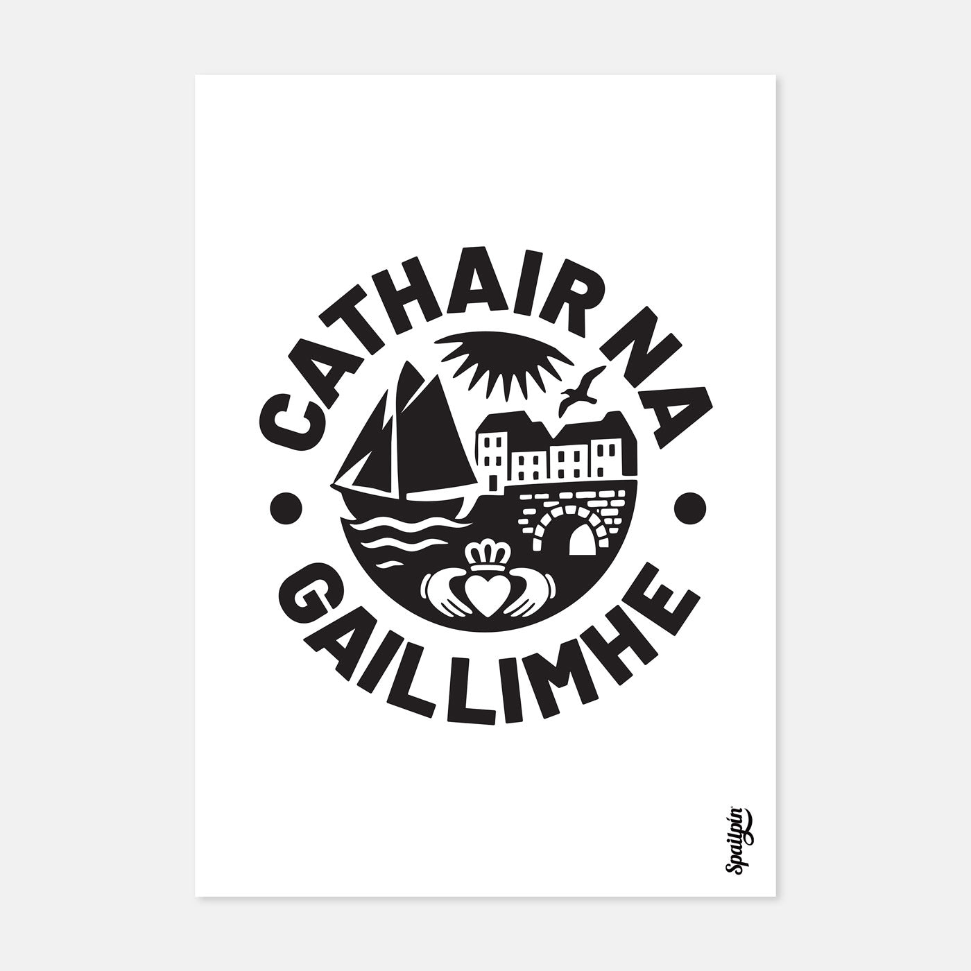 Cathair na Gaillimhe - Print