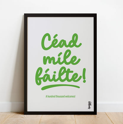 Céad Míle Fáilte - Print