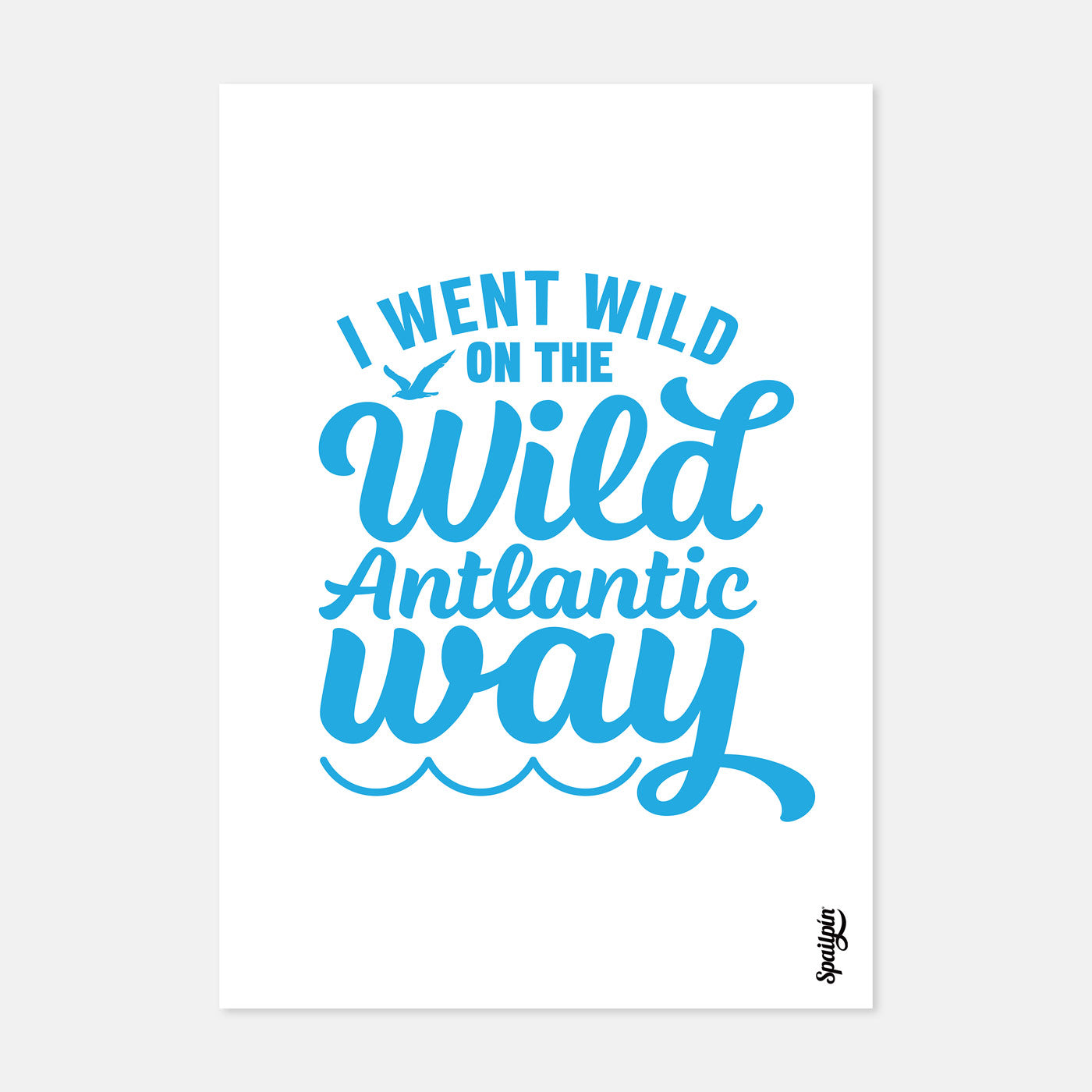 I Went Wild On The Wild Atlantic Way - Print
