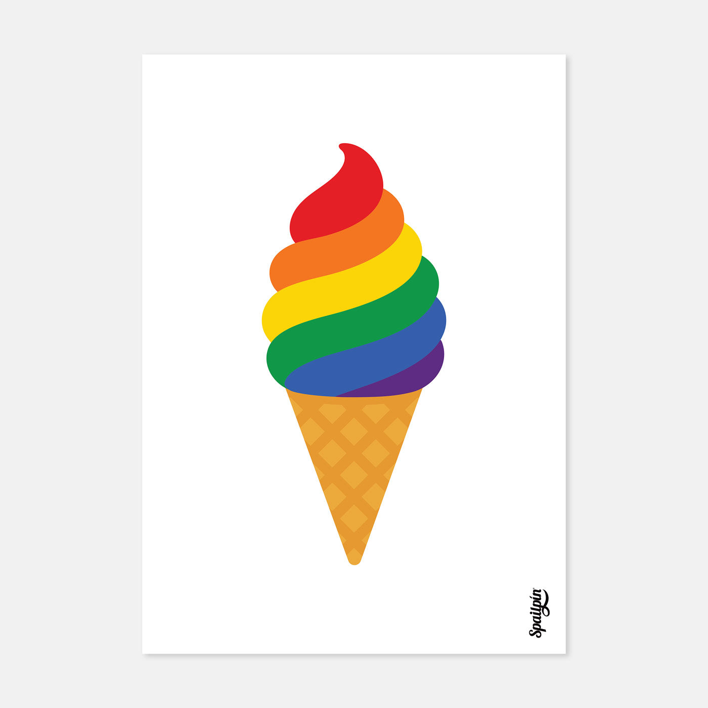 Uachtar Reoite Bróid - Print