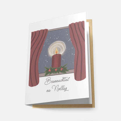 Nollaig Shona - Pacáiste de 6 Chárta Beannachta