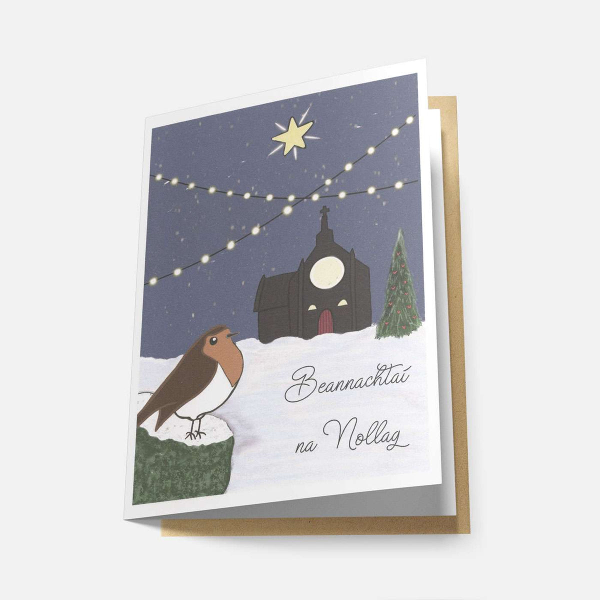 Nollaig Shona - Pacáiste de 6 Chárta Beannachta