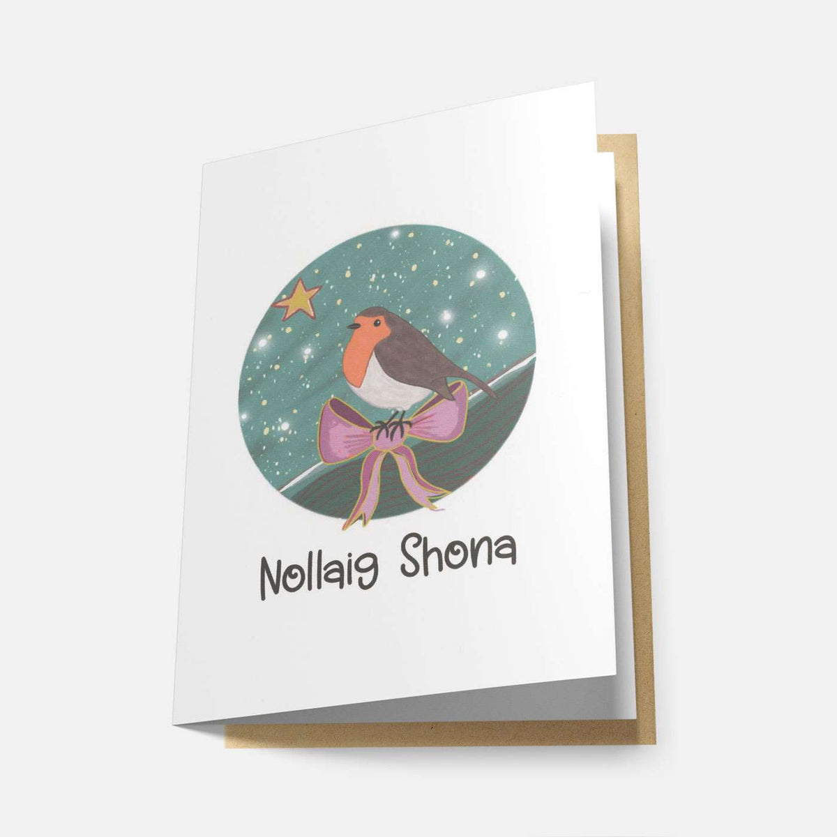 Nollaig Shona - Pacáiste de 6 Chárta Beannachta