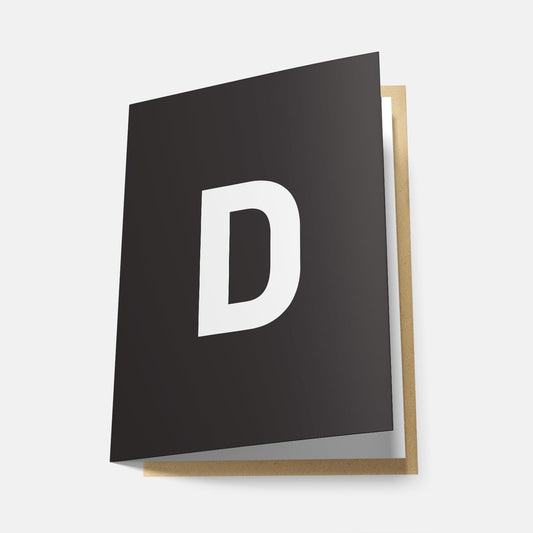 D - Greeting Card
