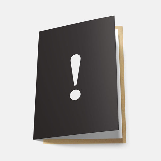 ! - Greeting Card