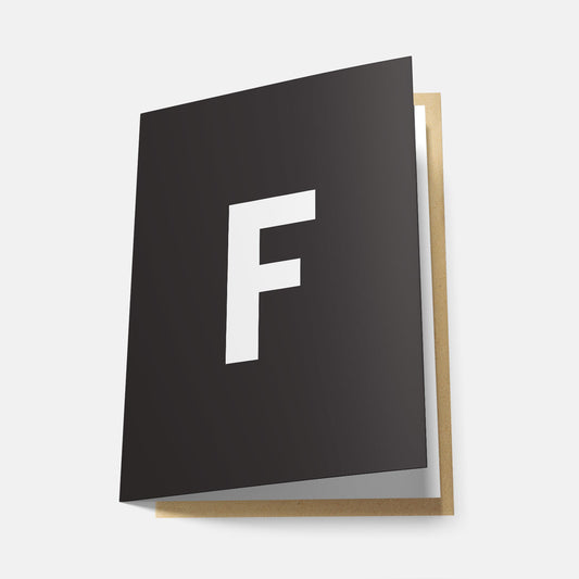 F - Greeting Card