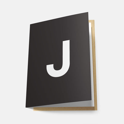 J - Greeting Card