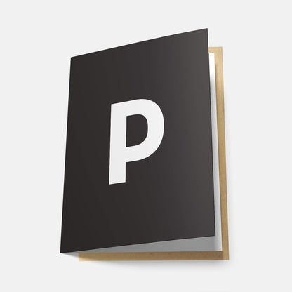 P - Greeting Card