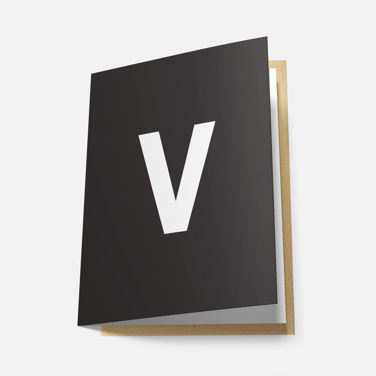 V - Greeting Card
