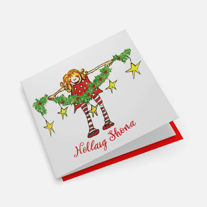 Nollaig Shona - Pacáiste de 6 Chárta Beannachta