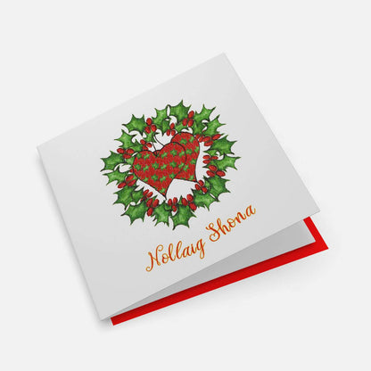 Nollaig Shona - Pacáiste de 6 Chárta Beannachta