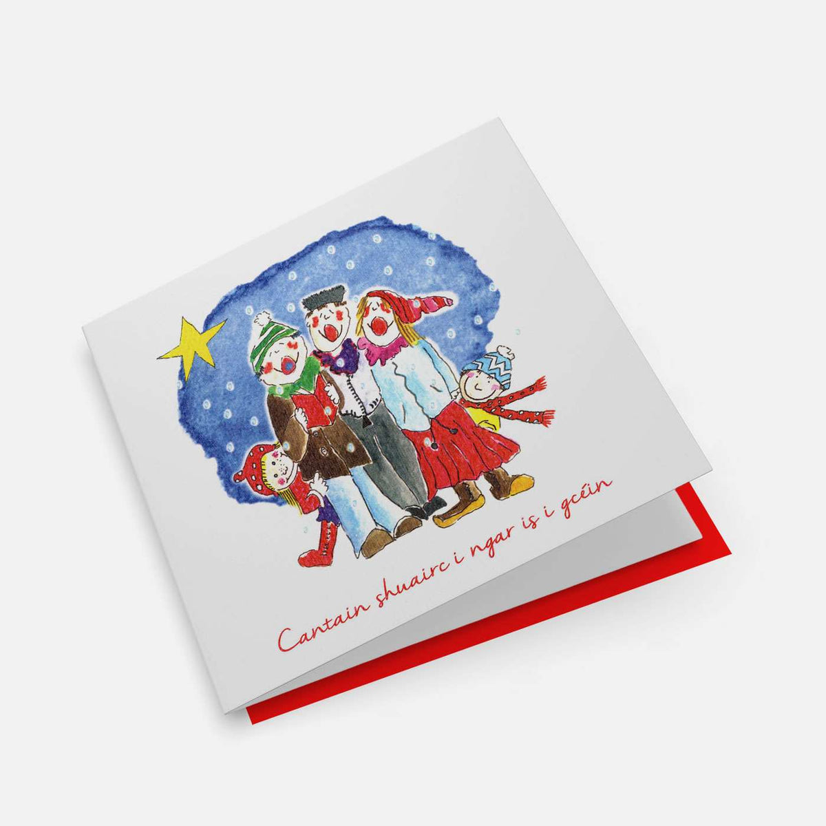 Nollaig Shona - Pacáiste de 6 Chárta Beannachta
