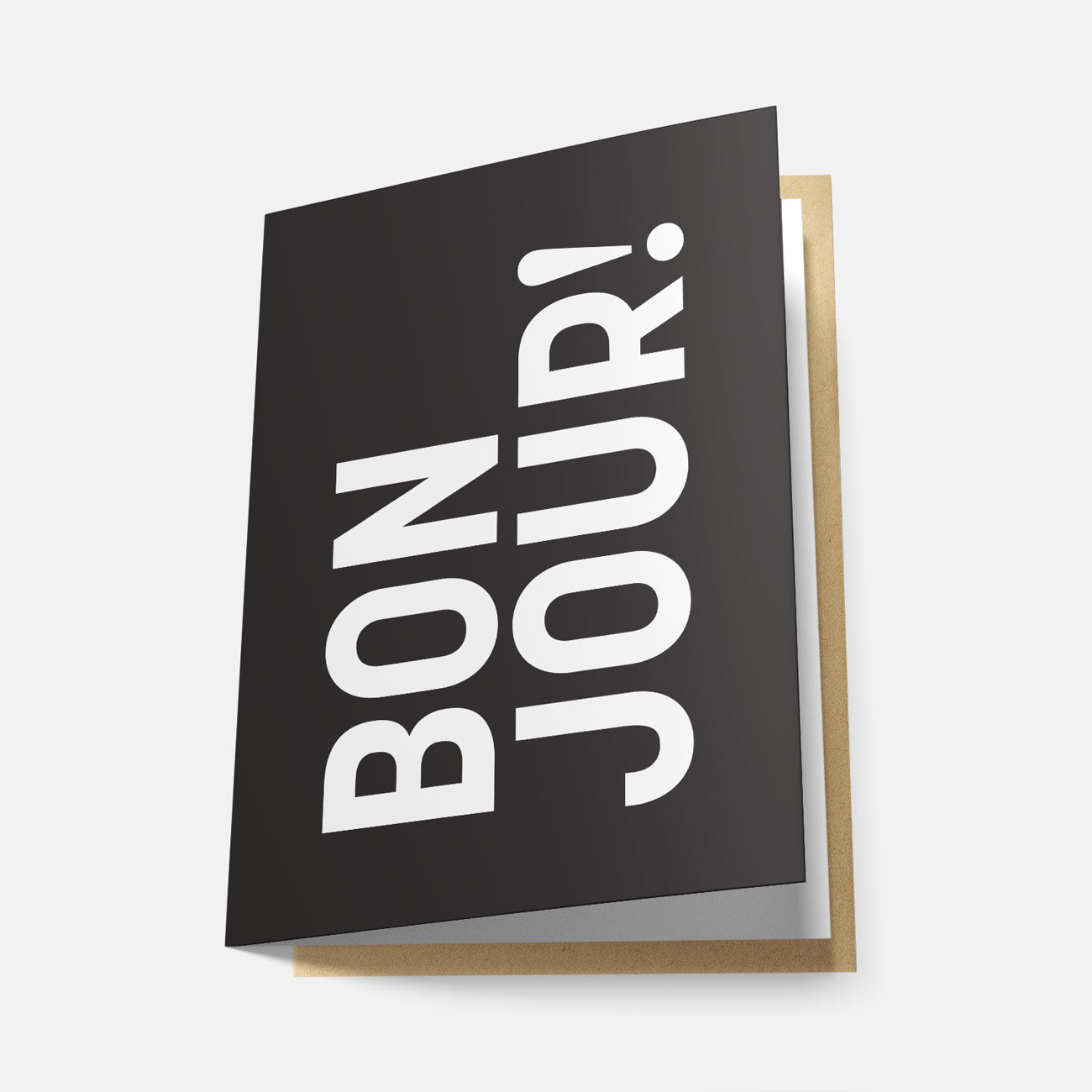 Bonjour! - Greeting Card