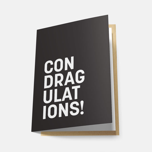 Condragulations! - Greeting Card