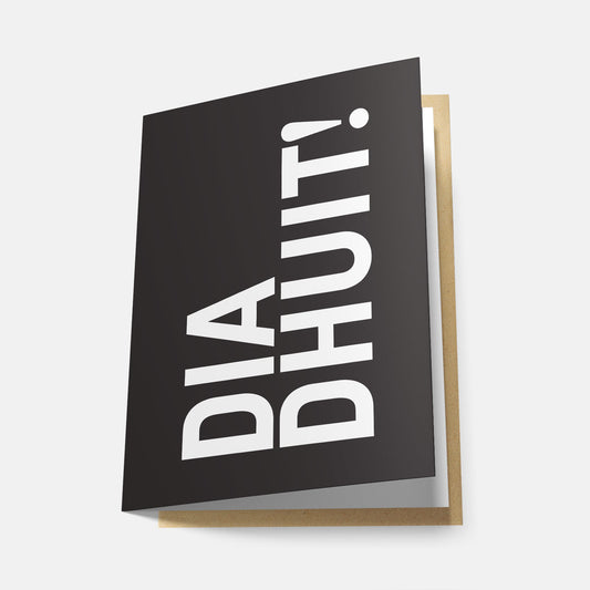 Dia Dhuit! - Greeting Card