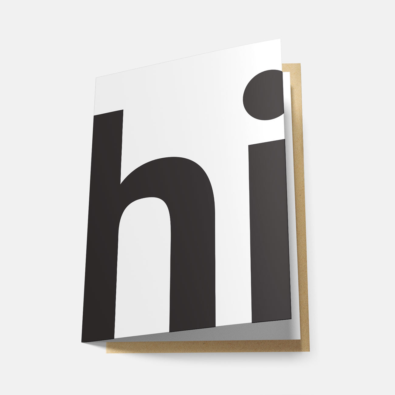 Hi - Greeting Card