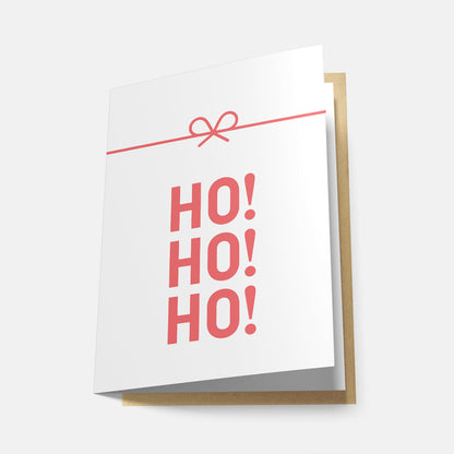 Ho! Ho! Ho! - Greeting Card