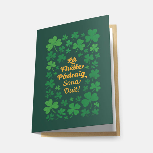 Lá Fhéile Pádraig Sona Duit - Greeting Card