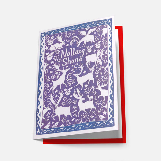 Nollaig Shona 1 - Greeting Card