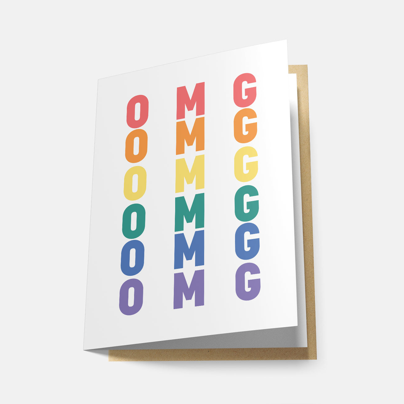 OMG OMG OMG - Greeting Card