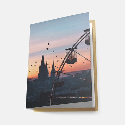 Once Around the Sun - Greeting Card