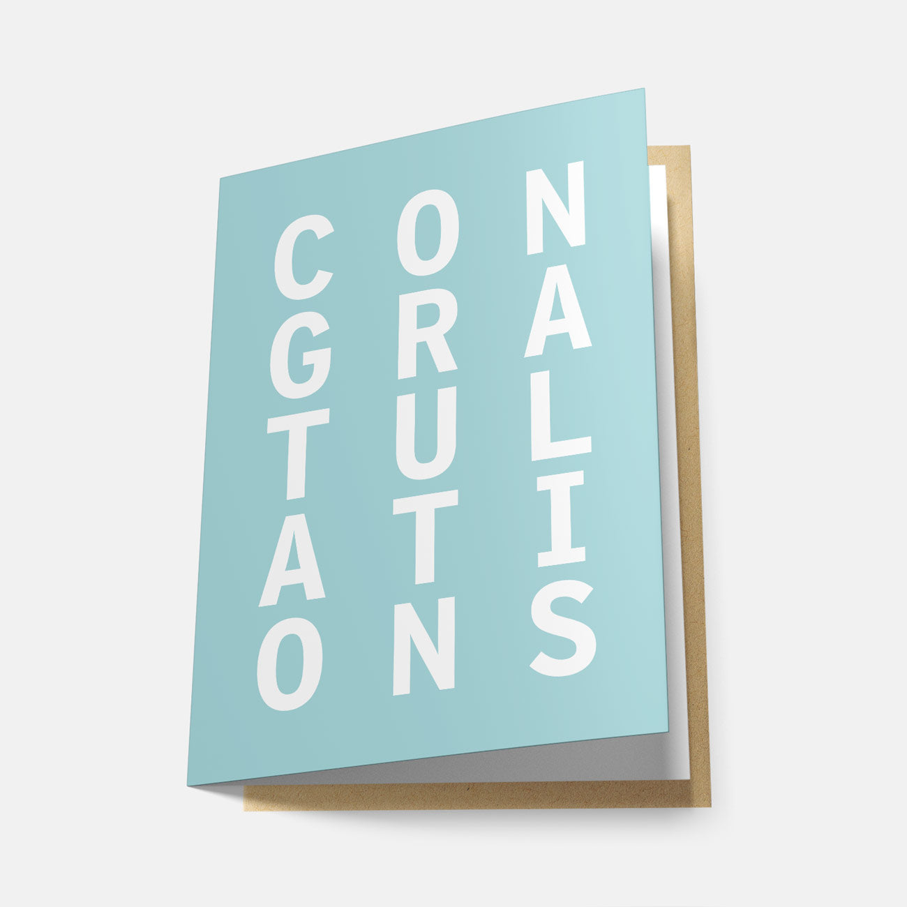 Congratulations (Rainbow Series) - Greeting Card