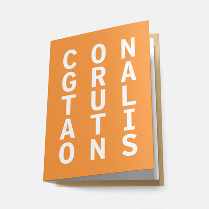 Congratulations (Rainbow Series) - Greeting Card