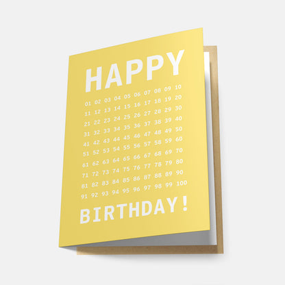 Happy Birthday (Rainbow Series) - Greeting Card