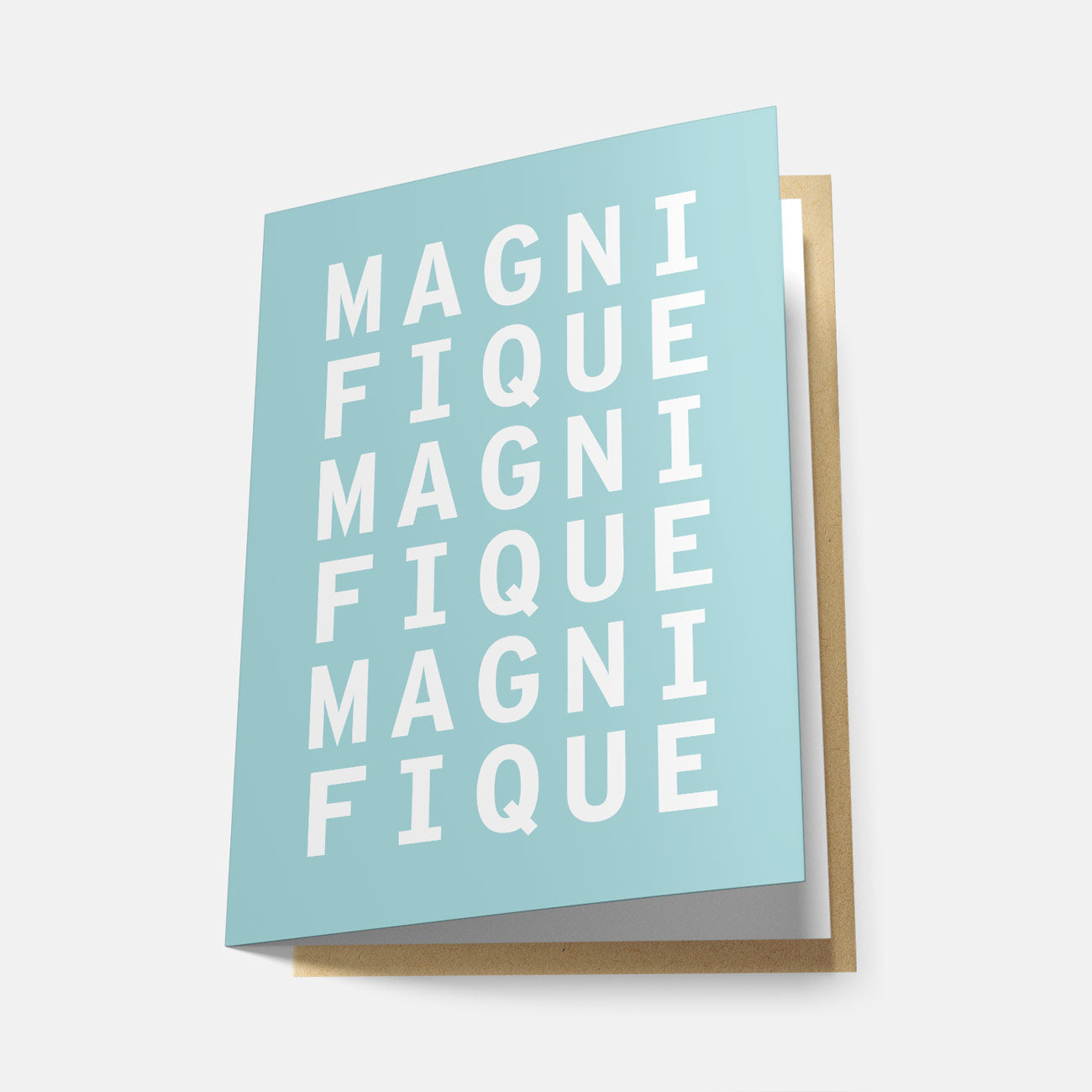 Magnifique (Rainbow Series) - Greeting Card