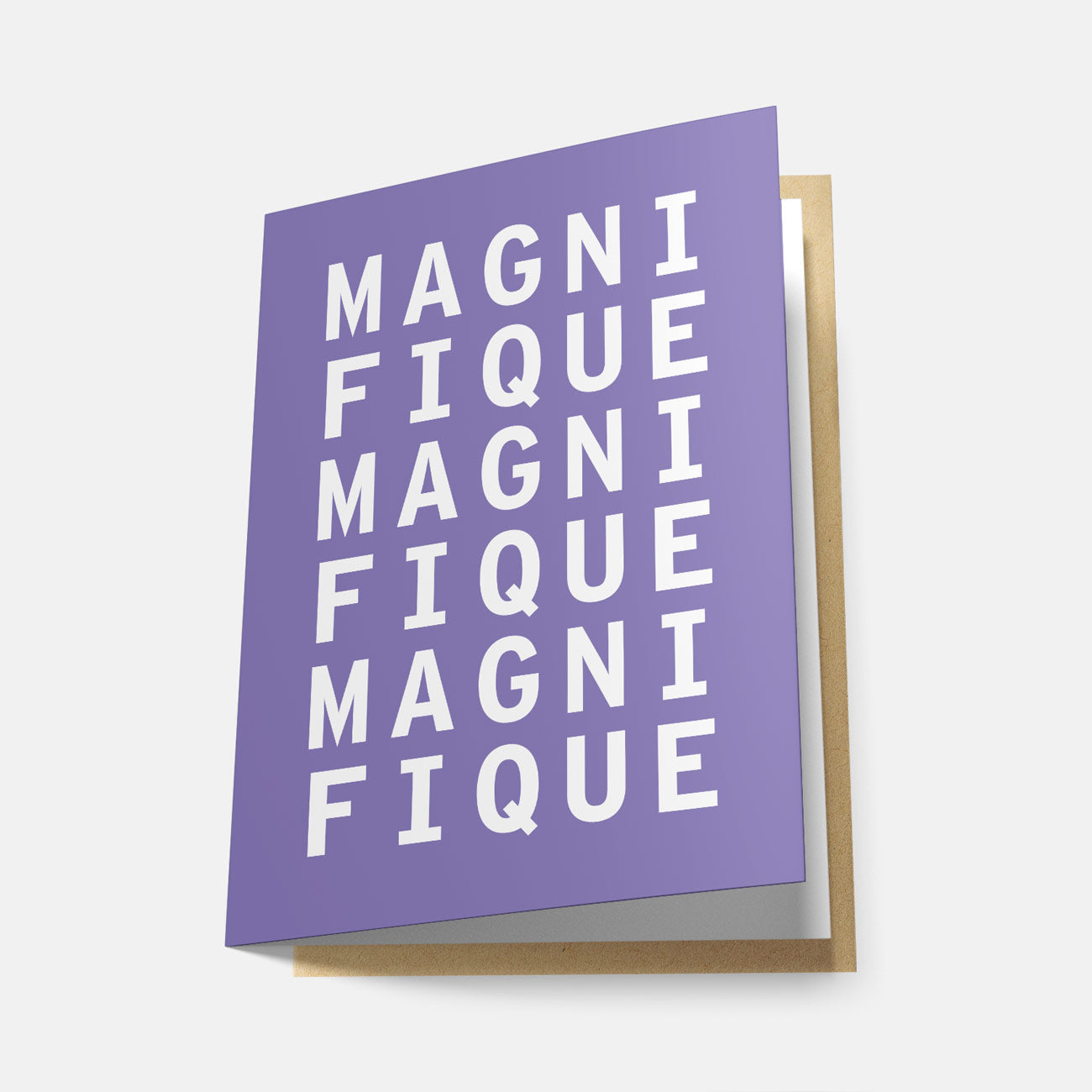 Magnifique (Rainbow Series) - Greeting Card