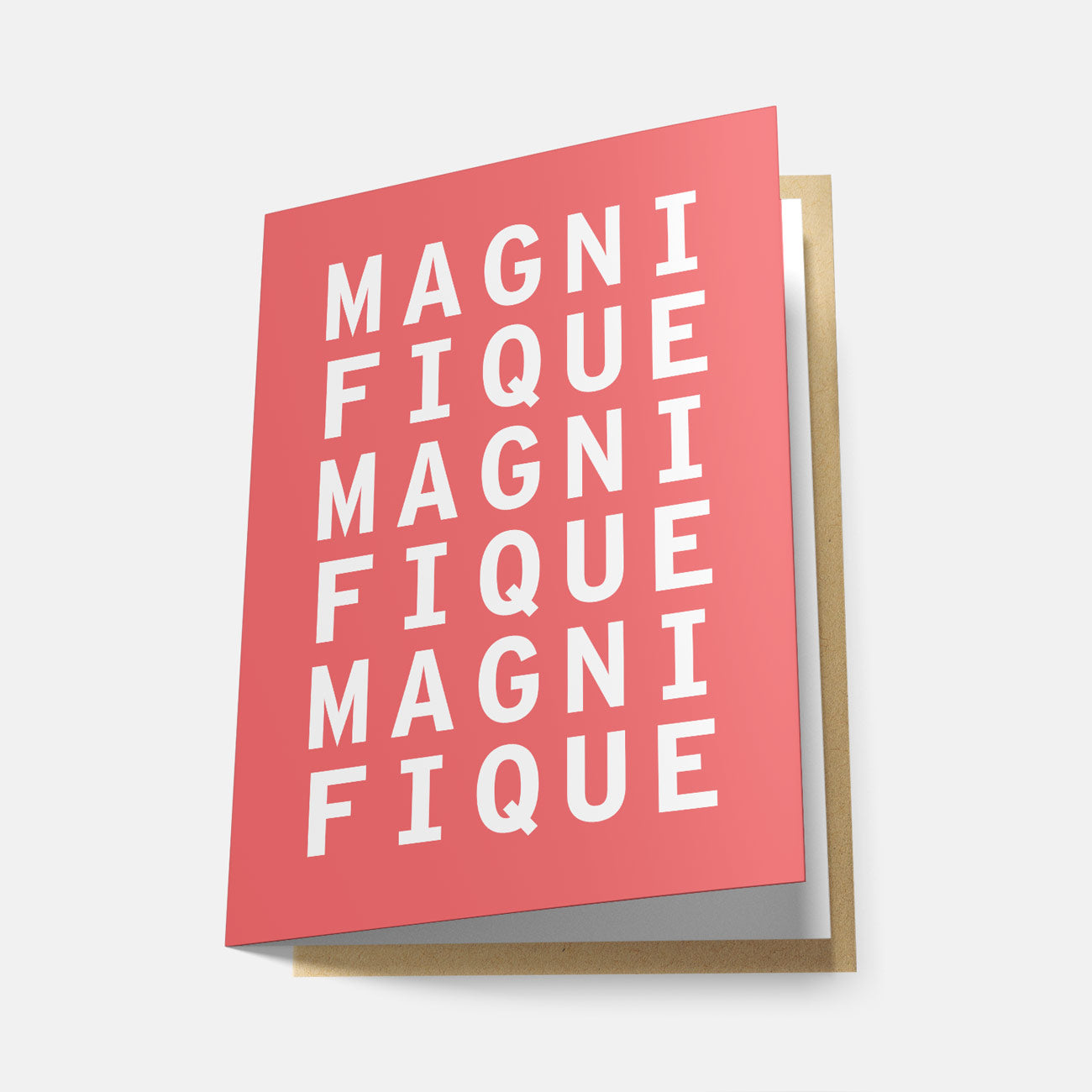 Magnifique (Rainbow Series) - Greeting Card