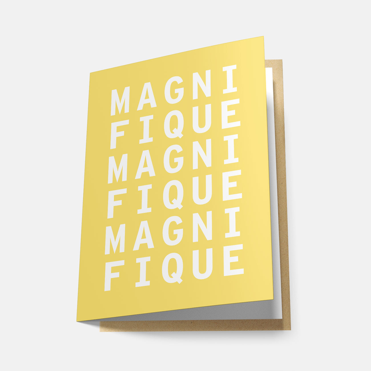 Magnifique (Rainbow Series) - Greeting Card