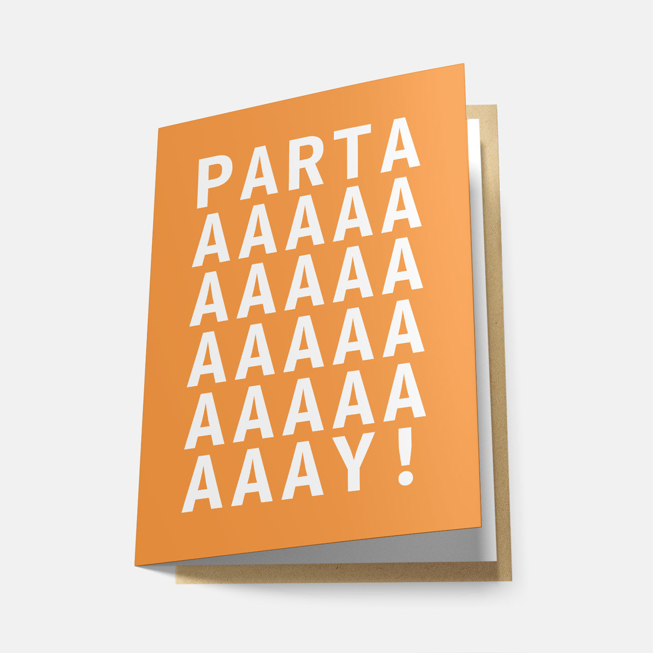Partaaay (Rainbow Series) Greeting Card