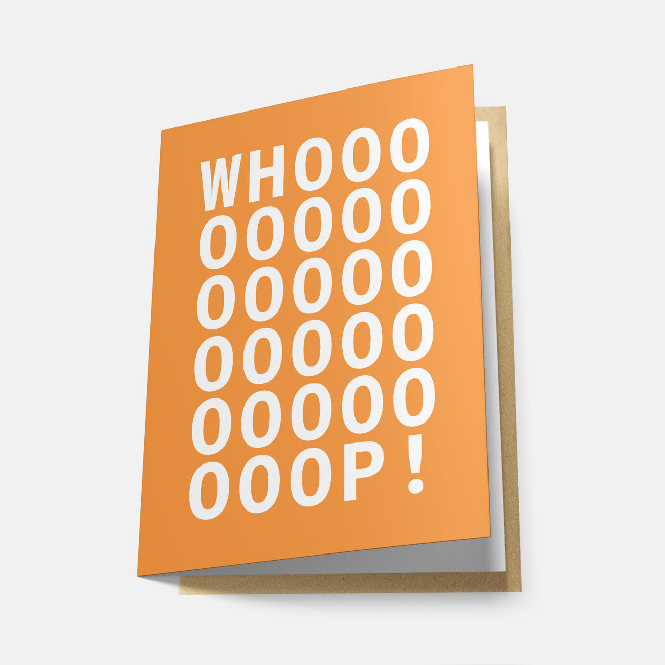 Whooop! (Rainbow Series) - Greeting Card