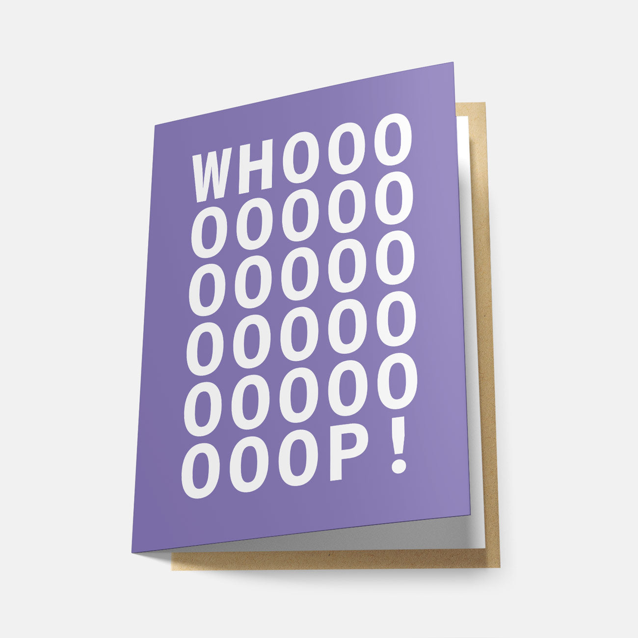Whooop! (Rainbow Series) - Greeting Card