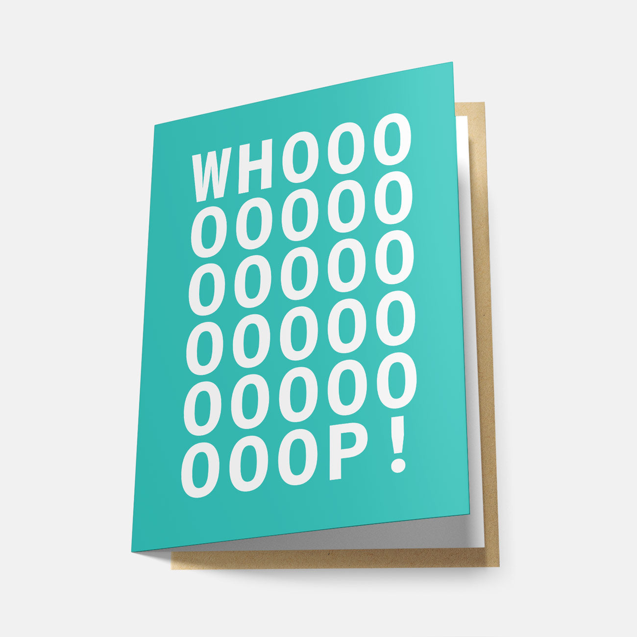 Whooop! (Rainbow Series) - Greeting Card